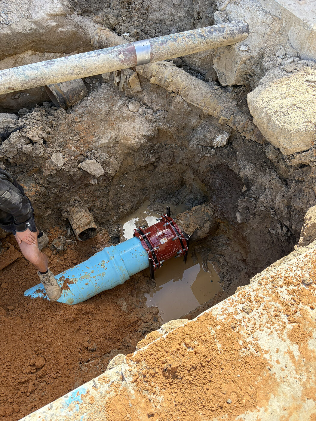 Watermain connection