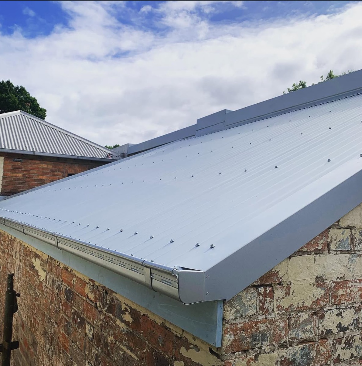 Completed roof changeover